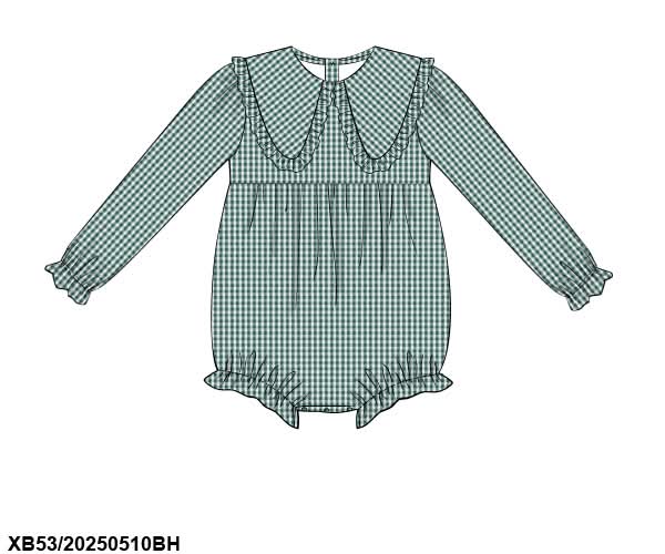 PREORDER Green Gingham Bubble