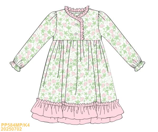 PREORDER Pink Pumpkin Sleep Gown