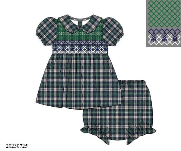 Preorder Navy Winter Girls Diaper Set