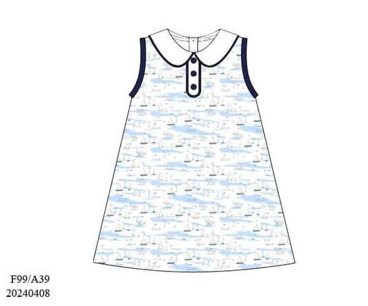 PREORDER Sailboat Dress