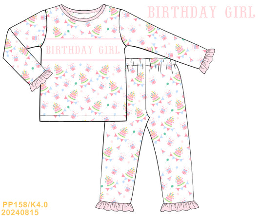 PREORDER Birthday Girl Pajama Set