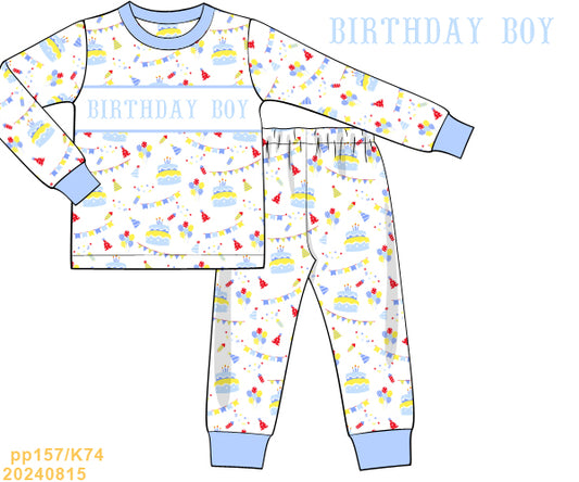 PREORDER Birthday Boy Pajama Set