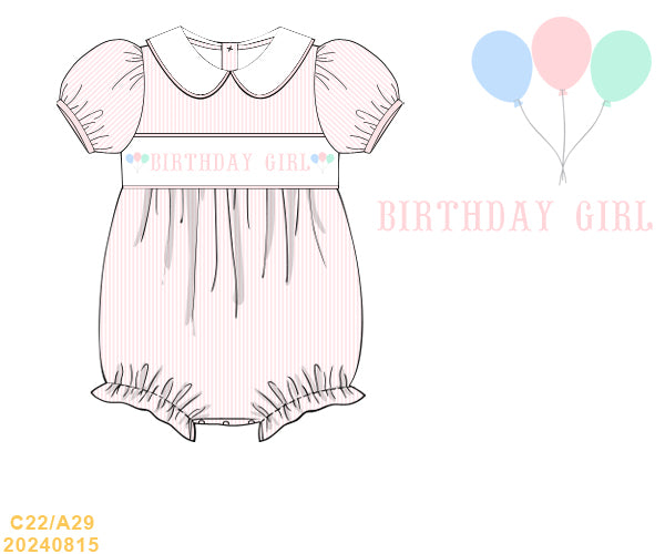 PREORDER Birthday Girl Bubble