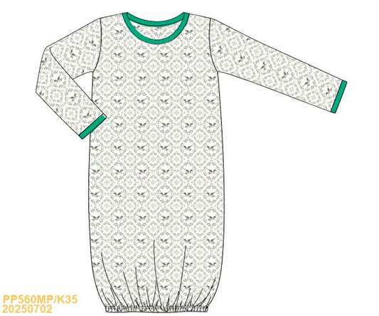 PREORDER Boy Mallard Newborn Sleep Gown