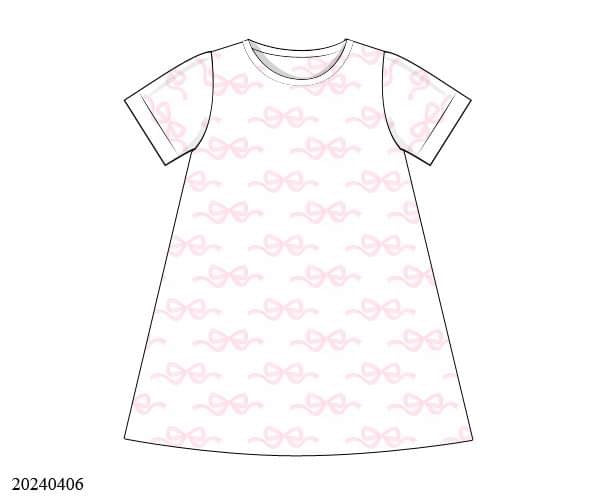 PREORDER Girls T Shirt Dress