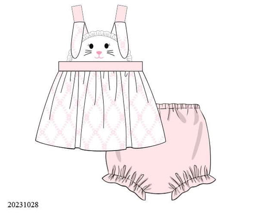 PREORDER Bunny Suit Bloomer Set