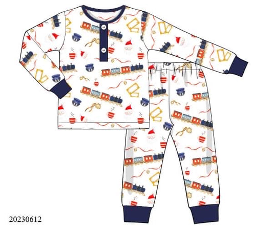 Preorder Boys Polar Express Pajama Set