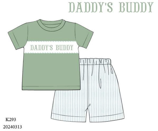 PREORDER Daddy’s Buddy T-Shirt Set