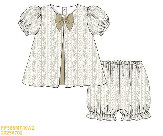 PREORDER Fall Vines Bloomer Set