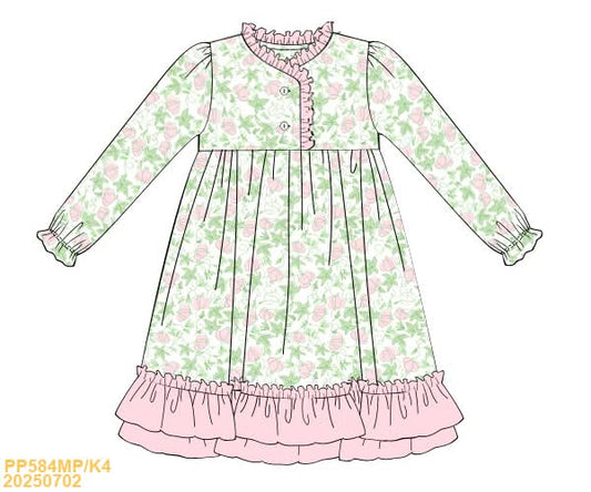 PREORDER Pink Pumpkin Sleep Gown