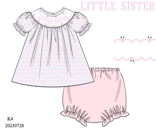 PREORDER Little Sister Diaper Set