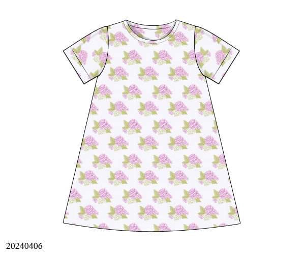 PREORDER Girls T Shirt Dress