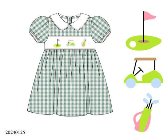 PREORDER Tee Time Girl’s Dress