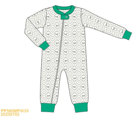 PREORDER Boy Mallard Newborn Sleeper