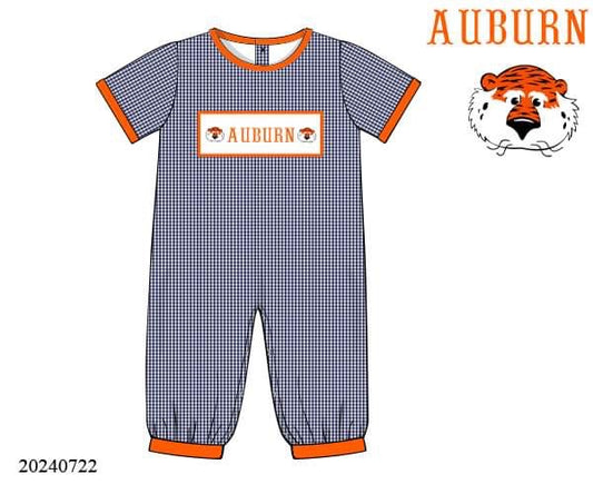 PREORDER War Eagle Knit Long Romper