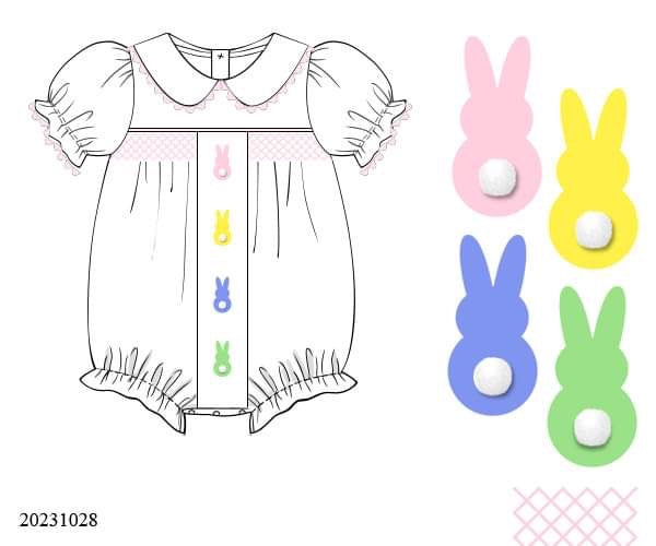 PREORDER Colorful Bunnies Bubble