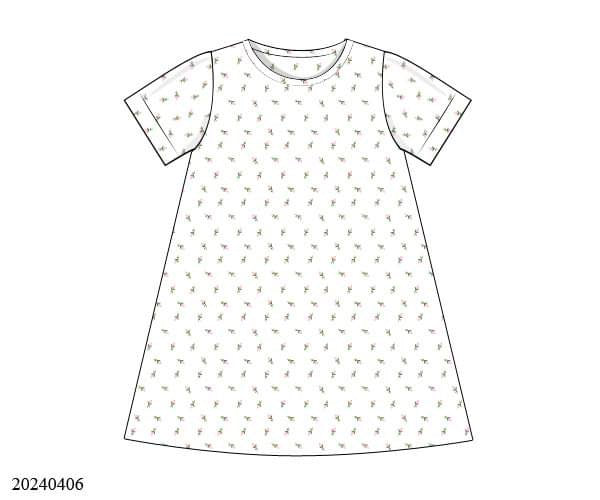 PREORDER Girls T Shirt Dress