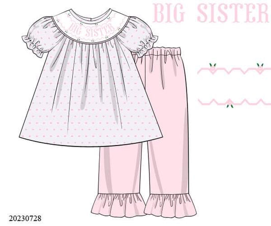 PREORDER Big Sister Pants Set