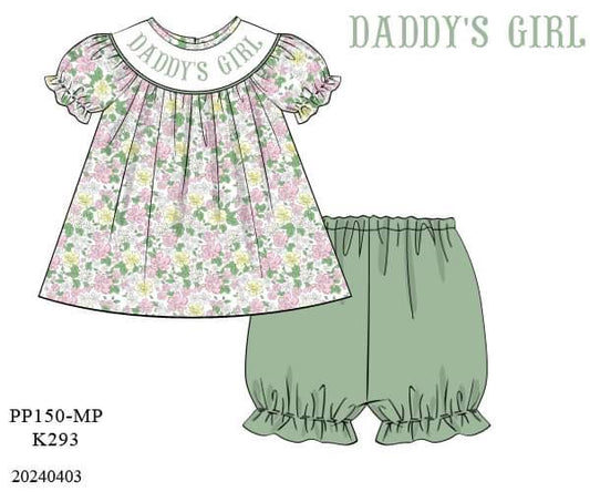 PREORDER Daddy’s Girl Bloomer Set