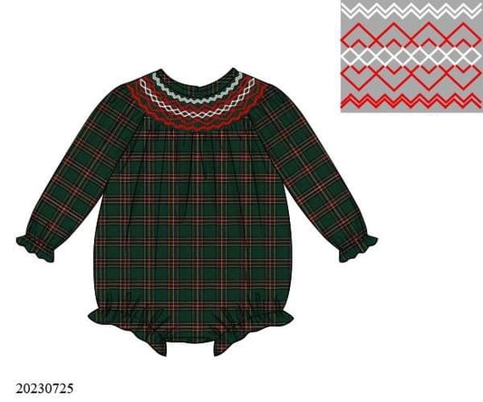 Preorder Holiday Smocked Bubble