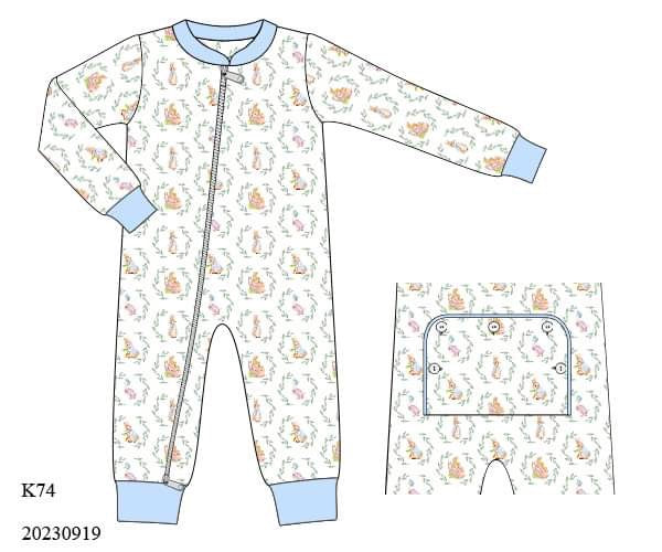 PREORDER Boys Peter Rabbit Sleeper