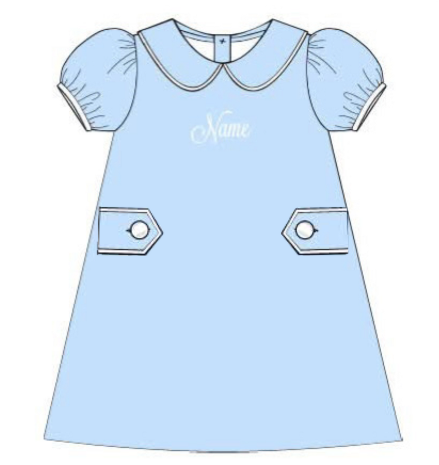 PREORDER Classic Personalized Dress