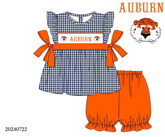 PREORDER War Eagle Tie Side Bloomer Set