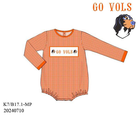 PREORDER Volunteers Smocked Knit Long Sleeved Bubble