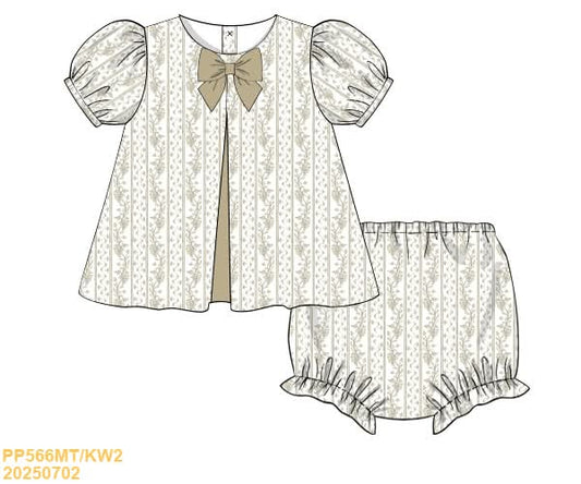 PREORDER Fall Vines Diaper Set