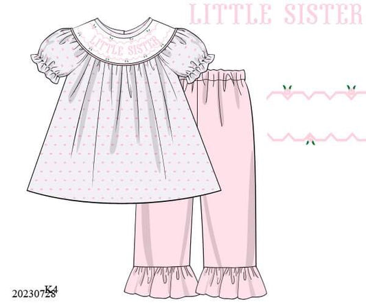 PREORDER Little Sister Pants Set