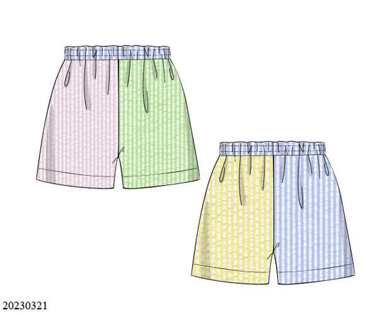 PREORDER Colorblock Boys Shorts