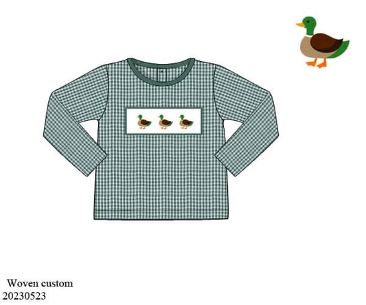 Preorder Mallard Boys Long Sleeve Tee