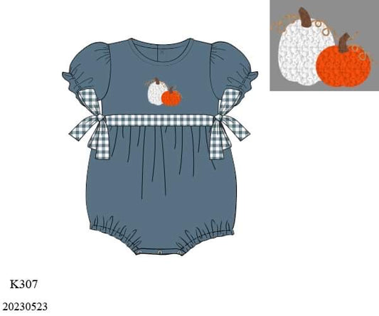 Preorder French Knot Pumpkin Knit Bubble