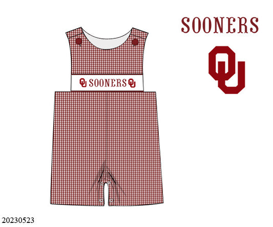 Preorder Sooners Smocked Longall
