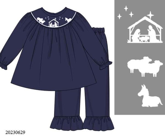 Preorder Classic Nativity Pants Set