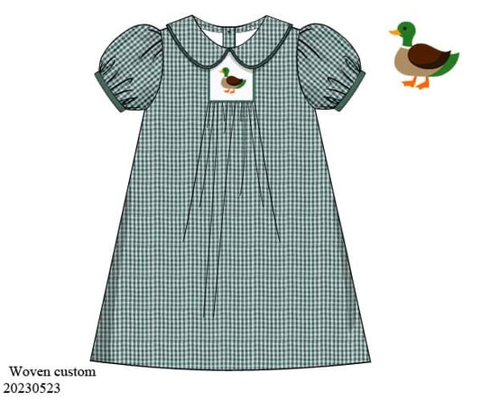 Preorder Mallard Girls A-line Dress
