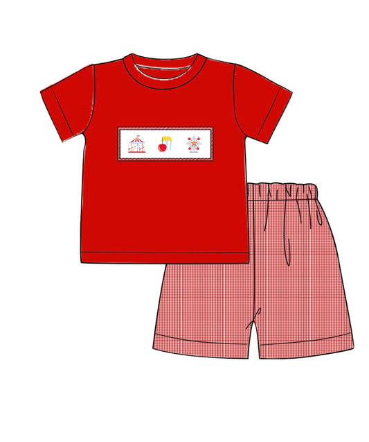 Preorder State Fair Collection Boys Short Set