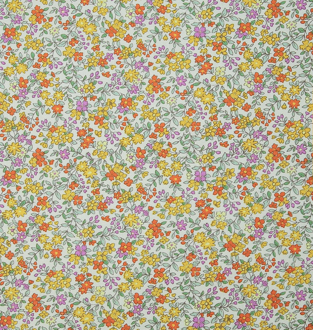 Preorder Floral Pumpkin Diaper Set